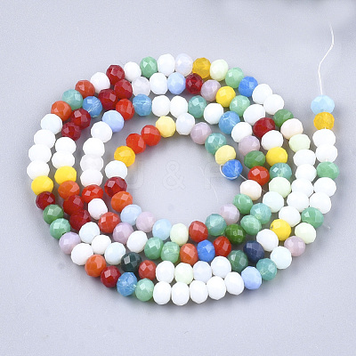 Glass Beads Strands EGLA-T013-03C-1