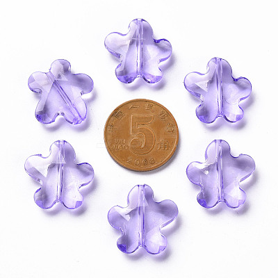 Transparent Acrylic Beads TACR-S154-32B-47-1