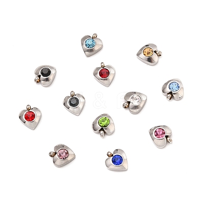304 Stainless Steel Charms STAS-I165-05P-1