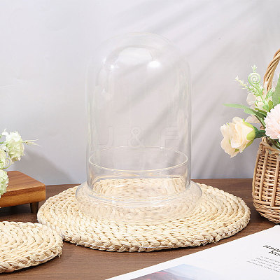 Glass Dome Cover DIY-WH0504-318-1