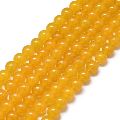 Natural Malaysia Jade Beads Strands G-L645-C01-4mm-23-1