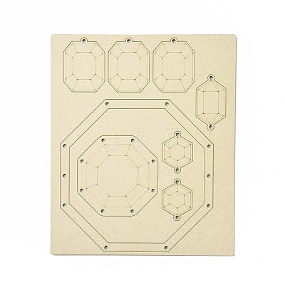 DIY Octagon Wind Chime Making Kit DIY-A029-02-1