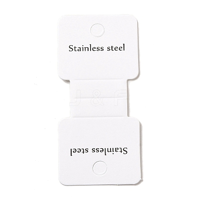 Folding Paper Display Card with Word Stainless Steel CDIS-L009-02-1