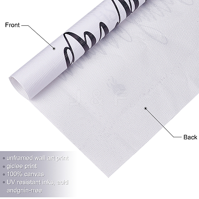Fibre Bathroom Wall Decorations Picture AJEW-CN0001-03-1