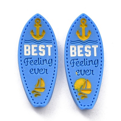 Opaque Resin Cabochons LS-X-RESI-C010-01-1