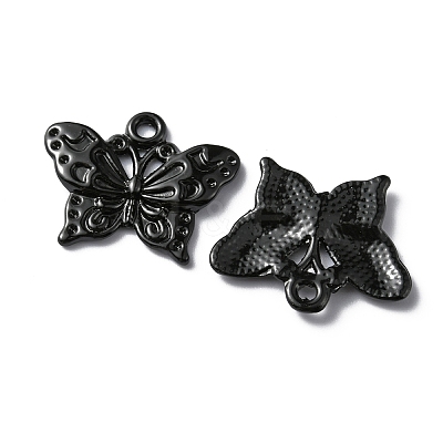 Baking Paint Alloy Pendants FIND-TAC0011-82J-1
