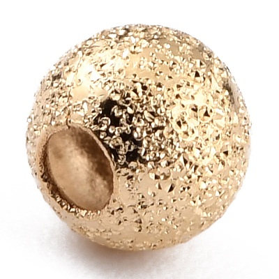 Long-Lasting Plated Brass Beads KK-O133-004A-G-1