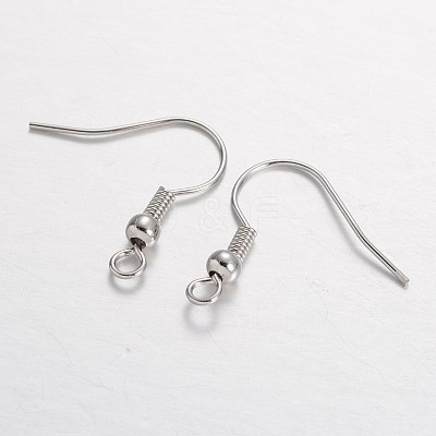 Brass Earring Hooks LS-KK-F371-23P-1
