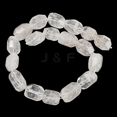 Natural Quartz Crystal Beads Strands G-F796-C11-01-1