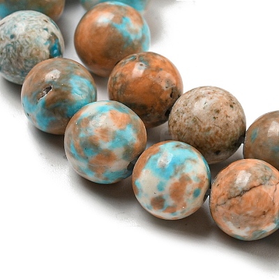 Synthetic Imperial Jasper Beads Strands G-N342-25C-1-1