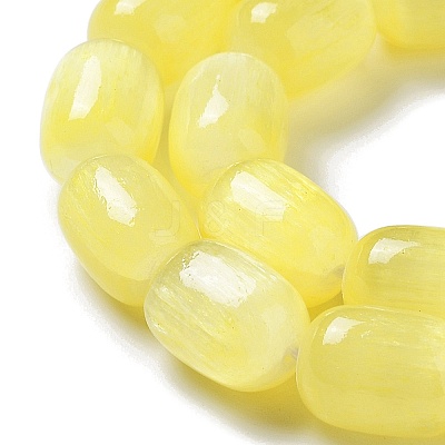 Natural Selenite Beads Strands G-F750-07-1