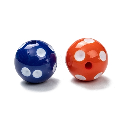 Chunky Bubblegum Acrylic Beads SACR-S146-20mm-M-1