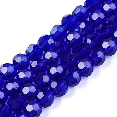 Transparent Glass Beads Strands LS-EGLA-A035-T3mm-D06-1