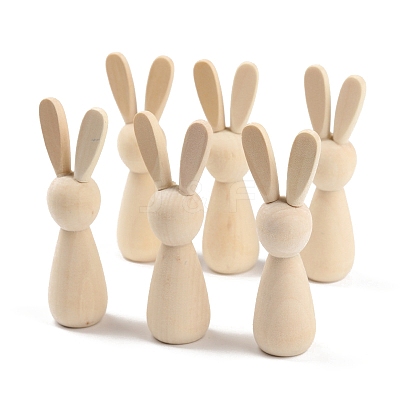 Unfiished Wood Peg Dolls PW-WG94046-01-1