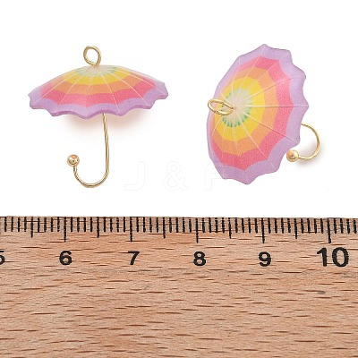 Acrylic Pendants MACR-C035-01G-1