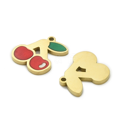 304 Stainless Steel Charms STAS-A118-04F-G-1