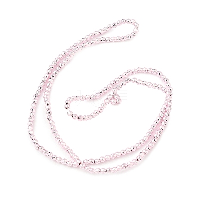 Electroplated Synthetic Non-magnetic Hematite Beads Strands G-A263-E01-01-1