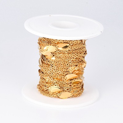 Ion Plating(IP) 304 Stainless Steel Cable Chains CHS-E017-02G-1