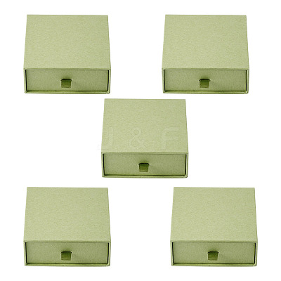 5Pcs Paper Jewelry Packing Drawer Boxes CON-TA0001-34A-1