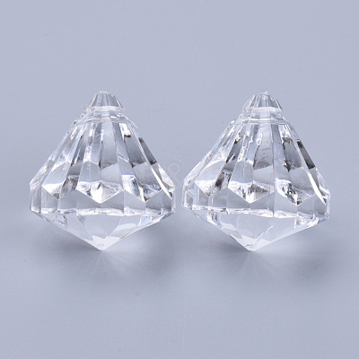 Transparent Acrylic Pendants TACR-Q260-D-V01-1
