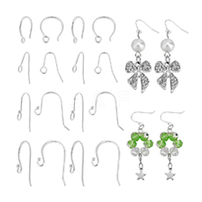 925 Sterling Silver Earring Hooks STER-PH0002-50-1