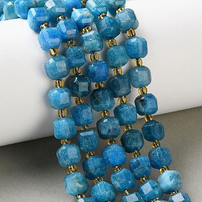 Natural Apatite Beads Strands GG-CBABD99-06-1