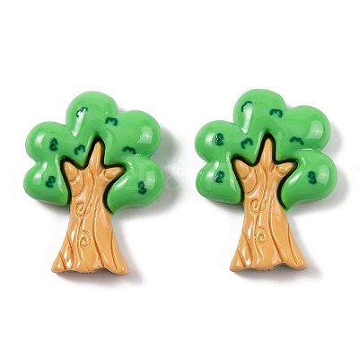 Spring Theme Opaque Resin Decoden Cabochons CRES-O007-03E-1