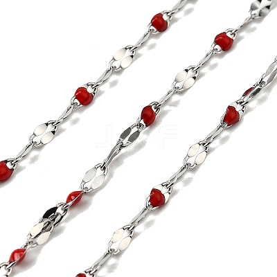 304 Stainless Steel Dapped Chains CHS-H036-01P-09-1