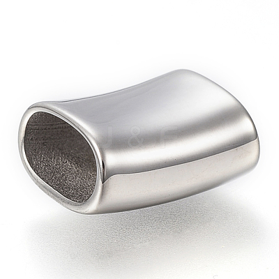 Tarnish Resistant 304 Stainless Steel Slide Charms STAS-F169-09P-1