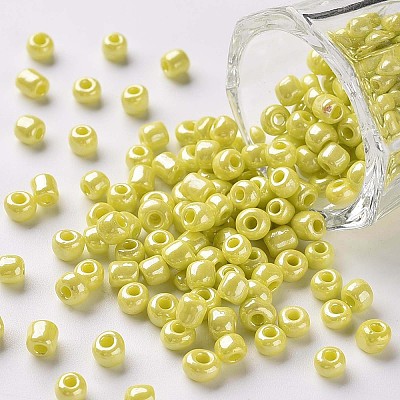 6/0 Glass Seed Beads SEED-A012-4mm-122-1