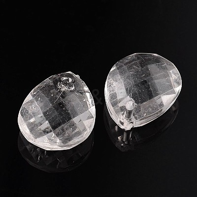 Transparent Acrylic Pendants for Curtains PAB052Y-1-1