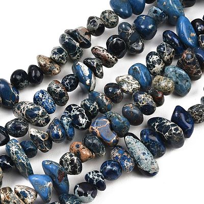 Natural Imperial Jasper Beads Strands G-I123-05B-1