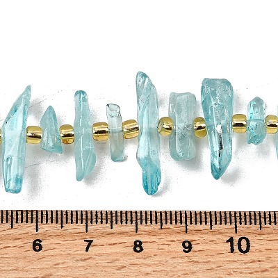 Natural Quartz Crystal Beads Strands G-F800-E08-1
