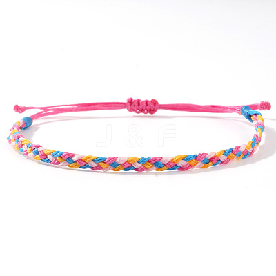 Cotton Cord Braided Bracelets for Men Women RW1576-6-1