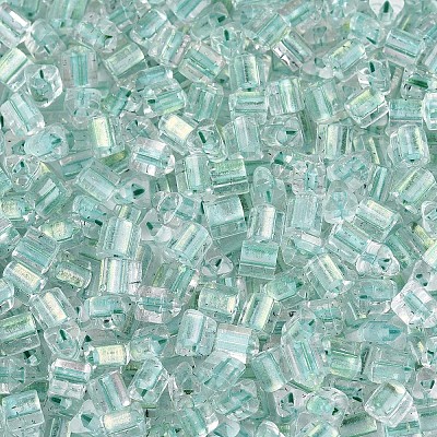 Transparent Inside Colours Glass Seed Beads SEED-T007-13N-1