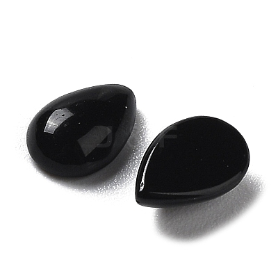 Natural Black Onyx Cabochons G-K337-10-1