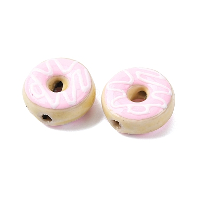 Handmade Porcelain Enamel Beads PORC-K003-09R-1