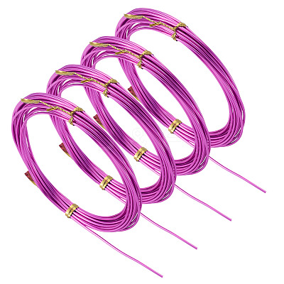4 Rolls Round Aluminum Wire AW-TA0001-06E-1
