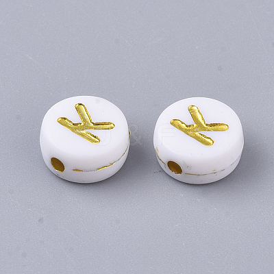 Plating Acrylic Beads PACR-R242-01K-1