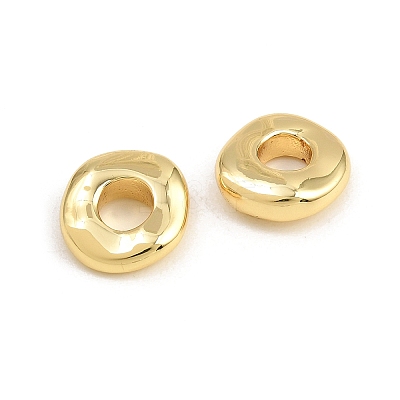 Brass European Beads KK-CBA78C7-33A-G-1