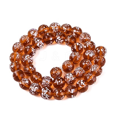 Handmade Lampwork Beads Strands LAMP-Q041-11H-1