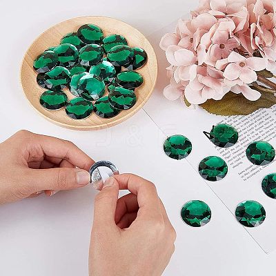 Self-Adhesive Acrylic Rhinestone Stickers DIY-FG0001-23G-1