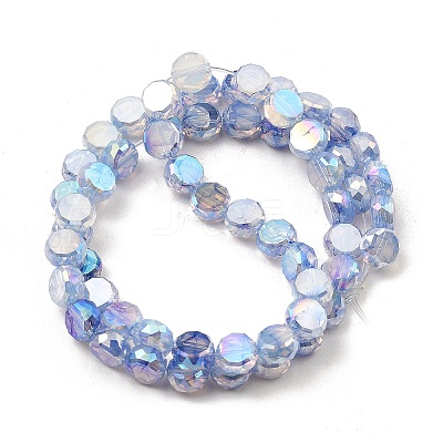 Imitation Jade Glass Beads Strands GLAA-P058-05A-03-1