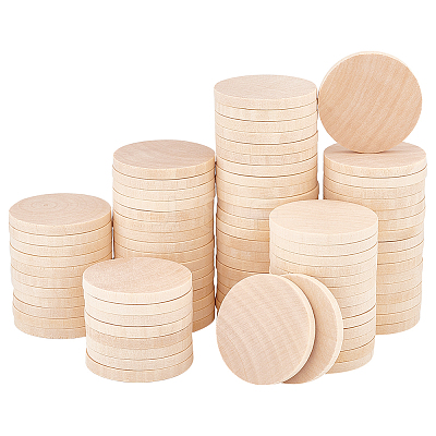 100Pcs Grass Wood Cutouts WOOD-PH0002-53B-1
