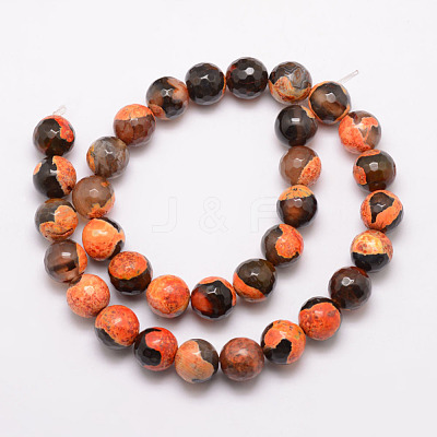 Natural Fire Crackle Agate Bead Strands X-G-K166-06F-12mm-04-1