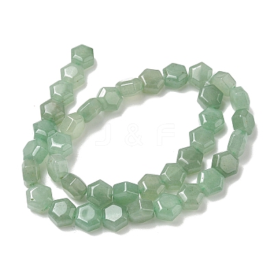 Natural Green Aventurine Beads Strands G-G463-A02-10x11mm-1