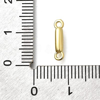 Brass Connector Charms KK-P295-01G-I-1