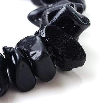 Natural Tektite Bead Strands G-R356-03-1