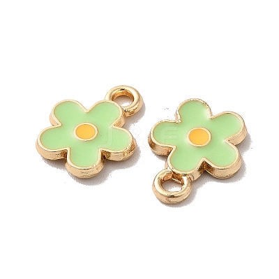 Alloy Enamel Charms ENAM-D043-02G-06-1