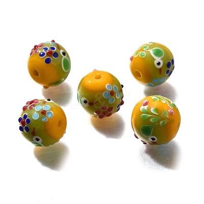 Handmade Lampwork Beads LAMP-K042-06B-1